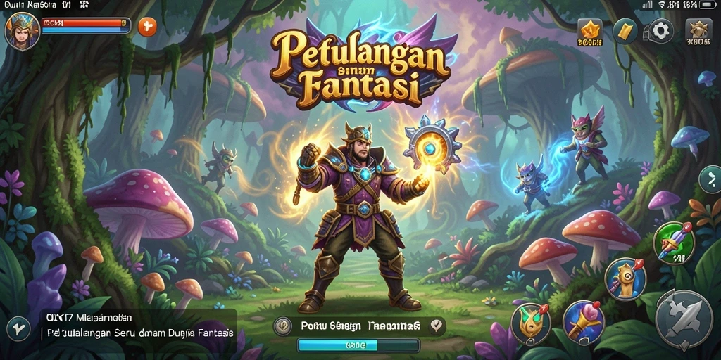 Tampilan gameplay OLX17 yang penuh aksi dan tantangan petualangan.