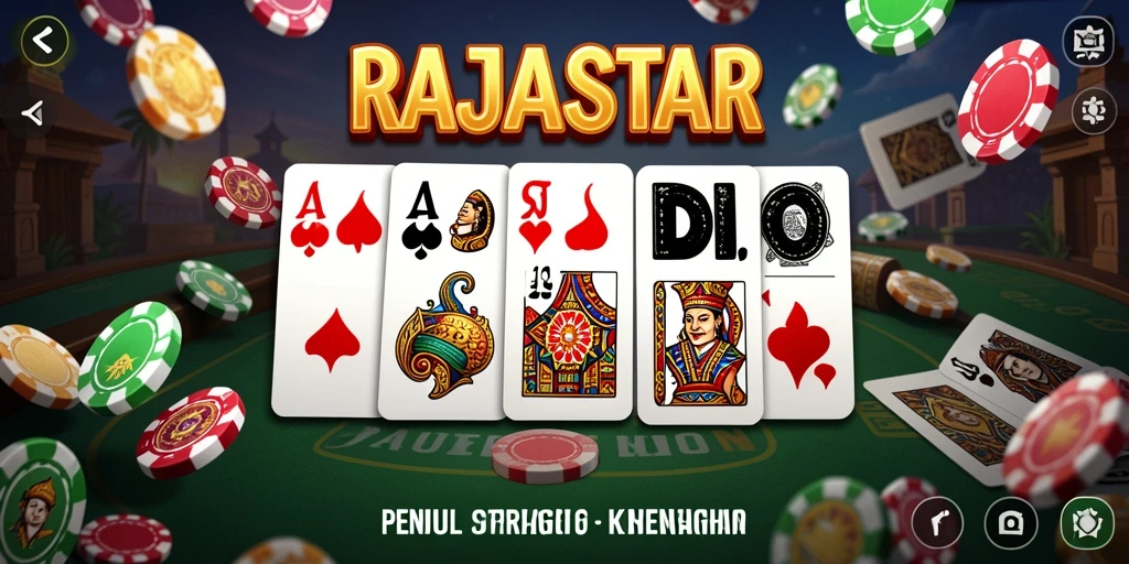 Tampilan menarik dari gameplay RAJASTAR yang seru