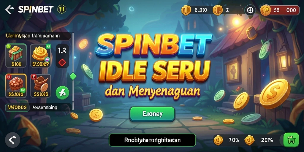 Tampilan gameplay SPINBET yang menarik dan penuh warna.
