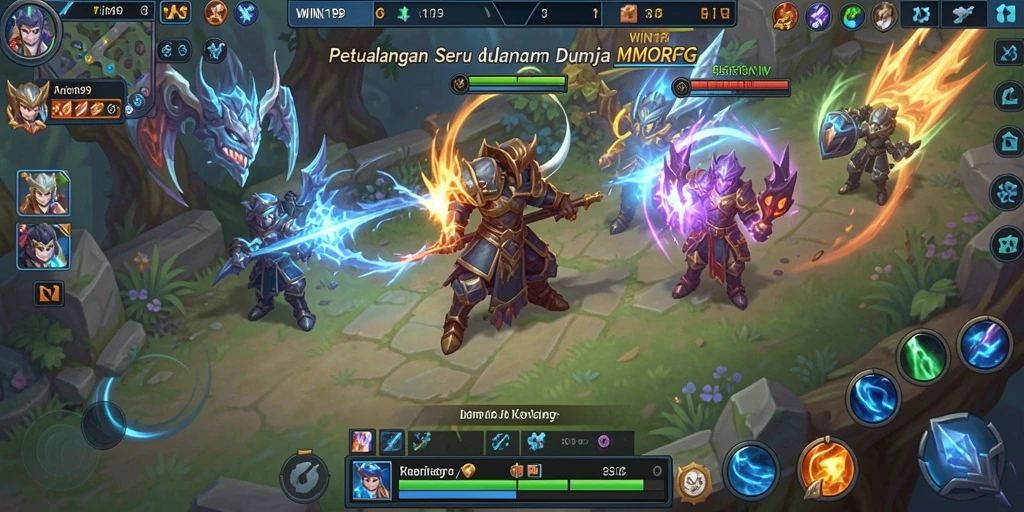Gameplay seru di dunia fantastis WIN199 dengan grafis menawan.