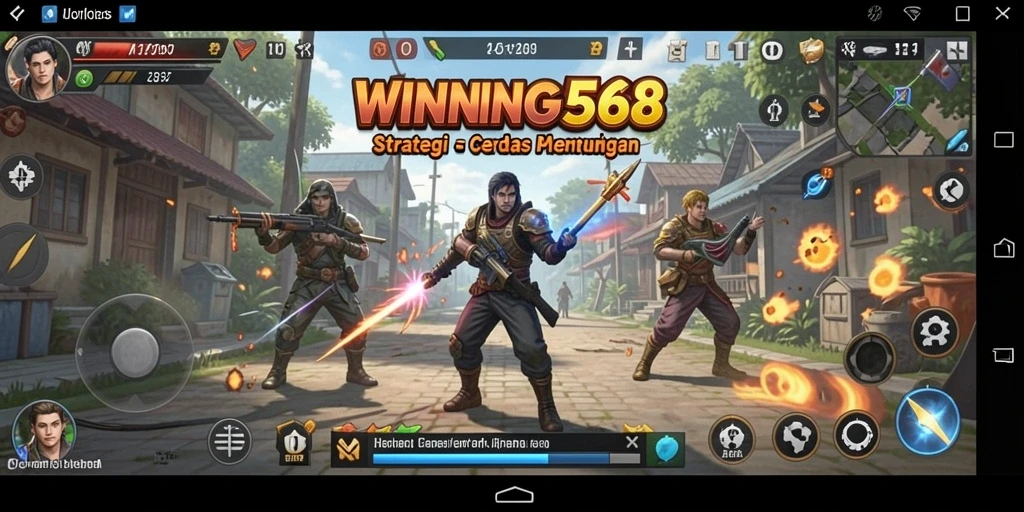 Tangkapan layar gameplay strategis yang menarik di WINNING568.