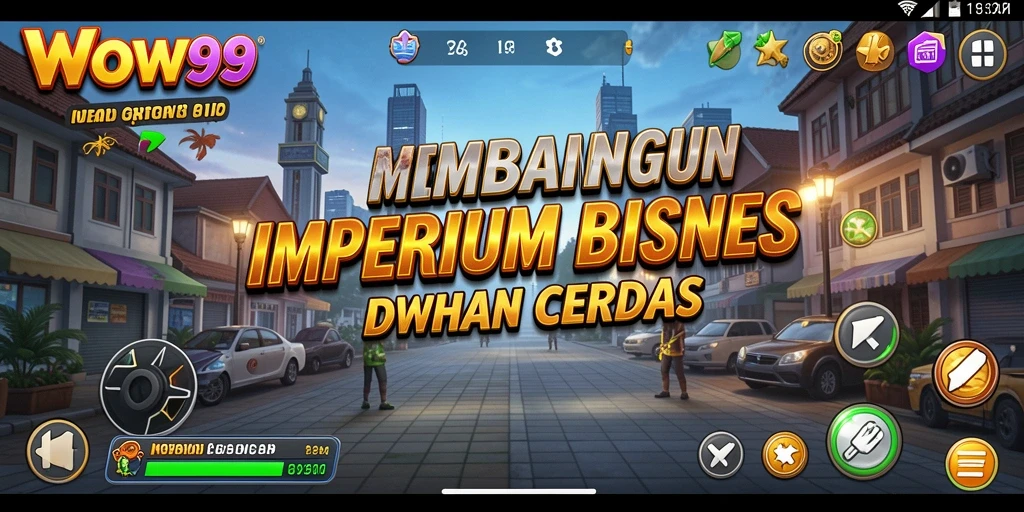 Tampilan gameplay Wow99 yang menarik dan penuh strategi Tycoon.