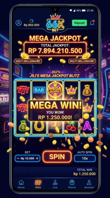 Proses unduh cepat dan aman di 66kbet.